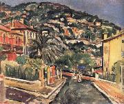 Street in Vence George Leslie